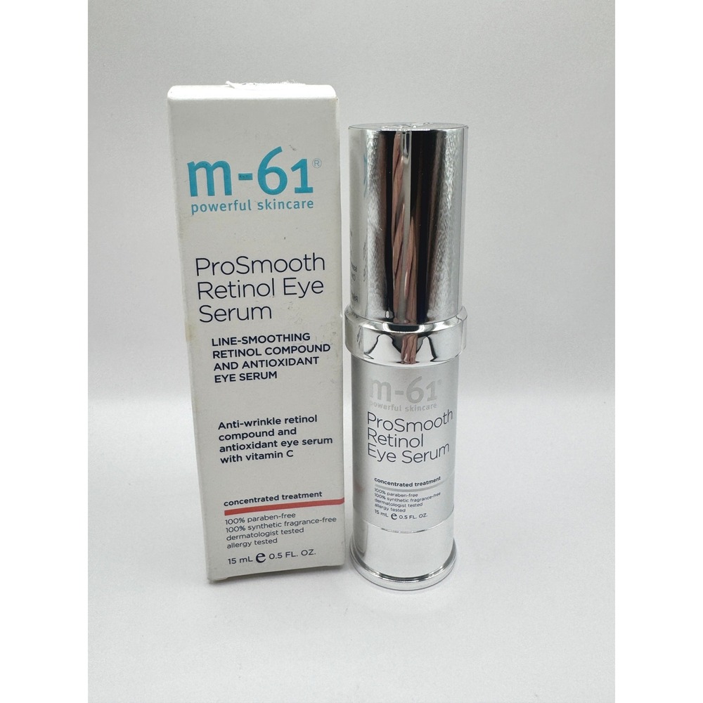 M-61 ProSmooth Retinol Eye Serum 0.5oz NIB